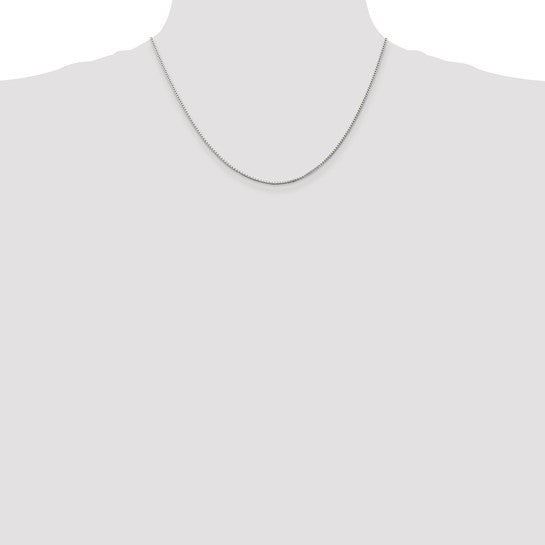 Sterling Silver 1.25 mm Box Chain