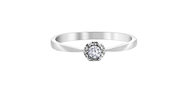 Flower Solitaire - Bijouterie Classique