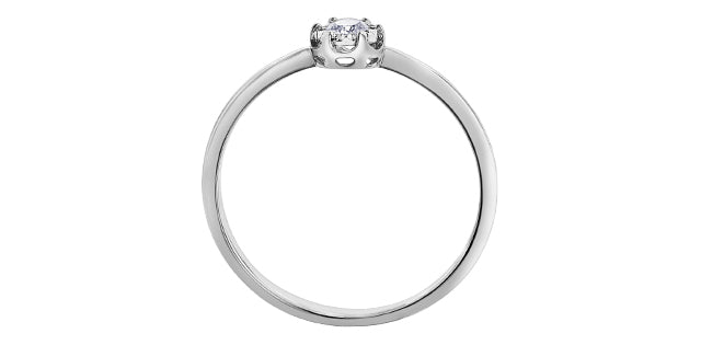 Flower Solitaire - Bijouterie Classique