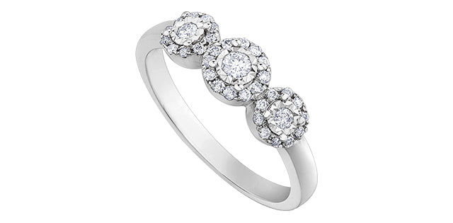 Illuminaire Past Present Future with Hallo Ring - Bijouterie Classique