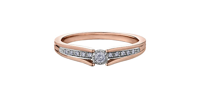 Pave Engagement Ring - Bijouterie Classique