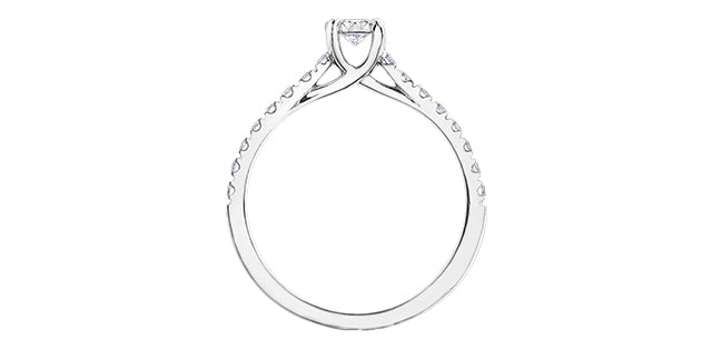 Illuminaire Rows Solitaire - Bijouterie Classique