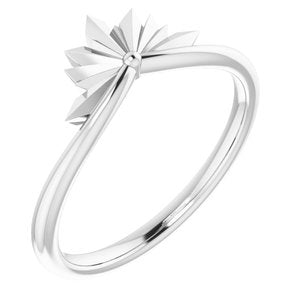 Sterling Silver Starburst Ring