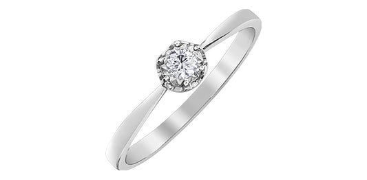 Flower Solitaire - Bijouterie Classique