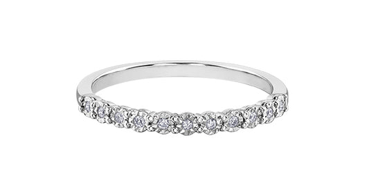 Illuminaire 1/4 Infinity 10k Diamond Band - Bijouterie Classique