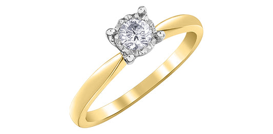 Illuminaire Solitaire Engagement Ring - Bijouterie Classique