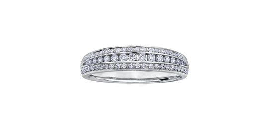 Everyday 14K White Diamond Band