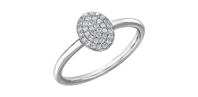 Oval Diamond Ring