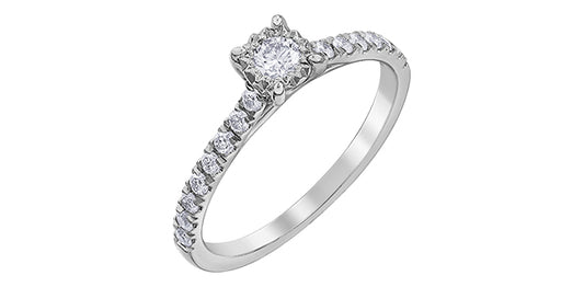 Illuminaire Rows Solitaire - Bijouterie Classique