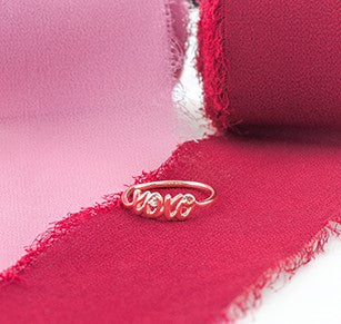 XOXO Gold Ring - Bijouterie Classique